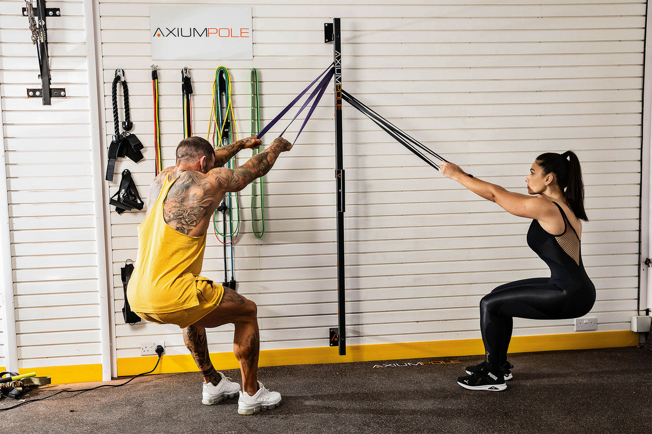 AXiOFiT Resistance Bands for Working Out, Exercise Bands for Home Gym